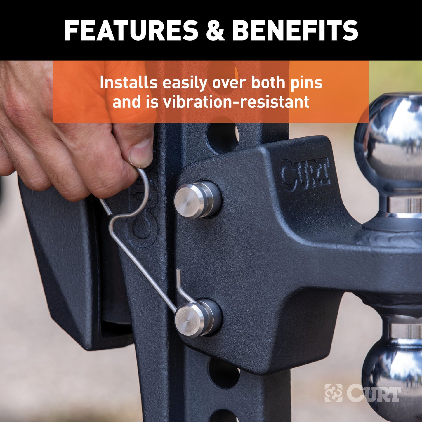 CURT Replacement Rebellion XD Accessory Mount Clip - 45960