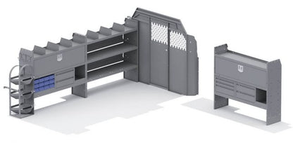 HVAC Shelving Package for Ford Transit - 148-in WB - Low Roof
