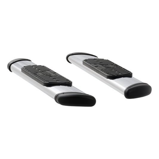 Luverne Regal 7 Polished Stainless 54" Oval Side Steps (No Brackets)