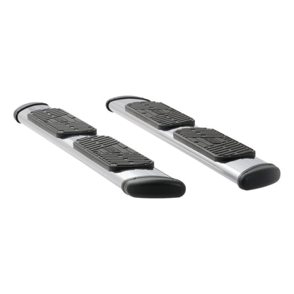 Luverne Regal 7 Polished Stainless 78" Oval Side Steps, Select Dodge, Ram 1500 Quad Cab