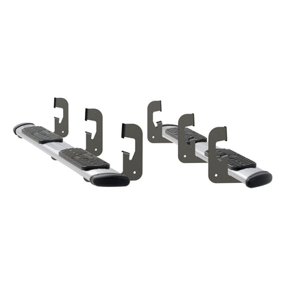 Luverne Regal 7 Polished Stainless 88" Oval Side Steps, Select Silverado, Sierra