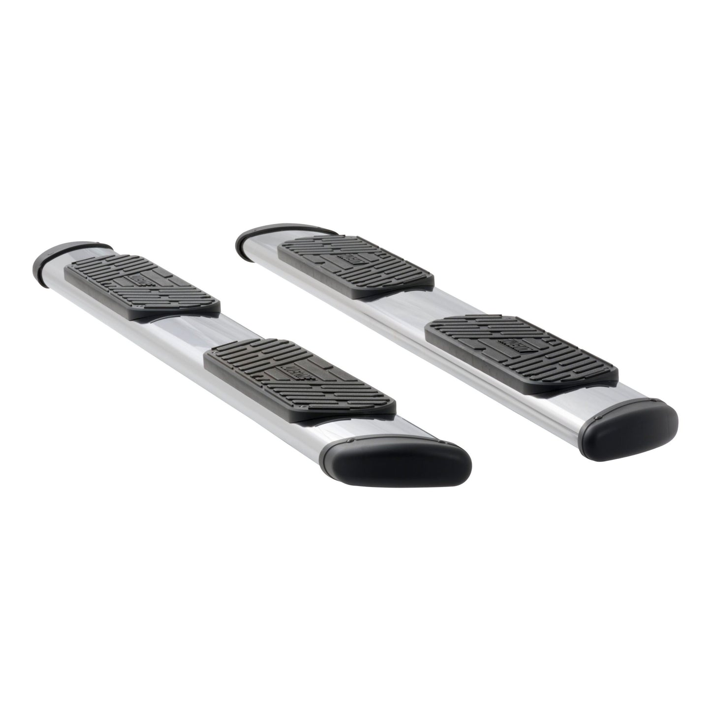 Luverne Regal 7 Polished Stainless 88" Oval Side Steps, Select Silverado, Sierra Crew
