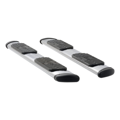 Luverne Regal 7 Polished Stainless 88" Oval Side Steps, Select Silverado, Sierra Crew