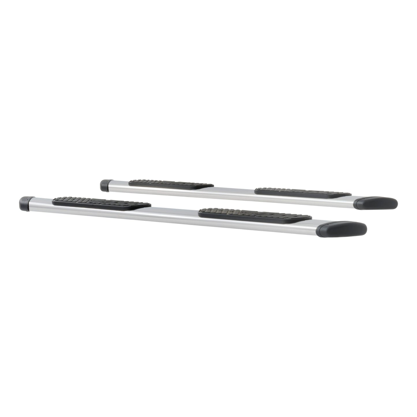 Luverne Regal 7 Polished Stainless 88" Oval Side Steps (No Brackets)