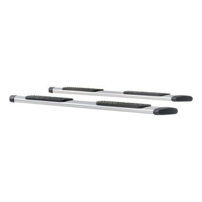 Luverne Regal 7 Polished Stainless 88" Oval Side Steps (No Brackets)