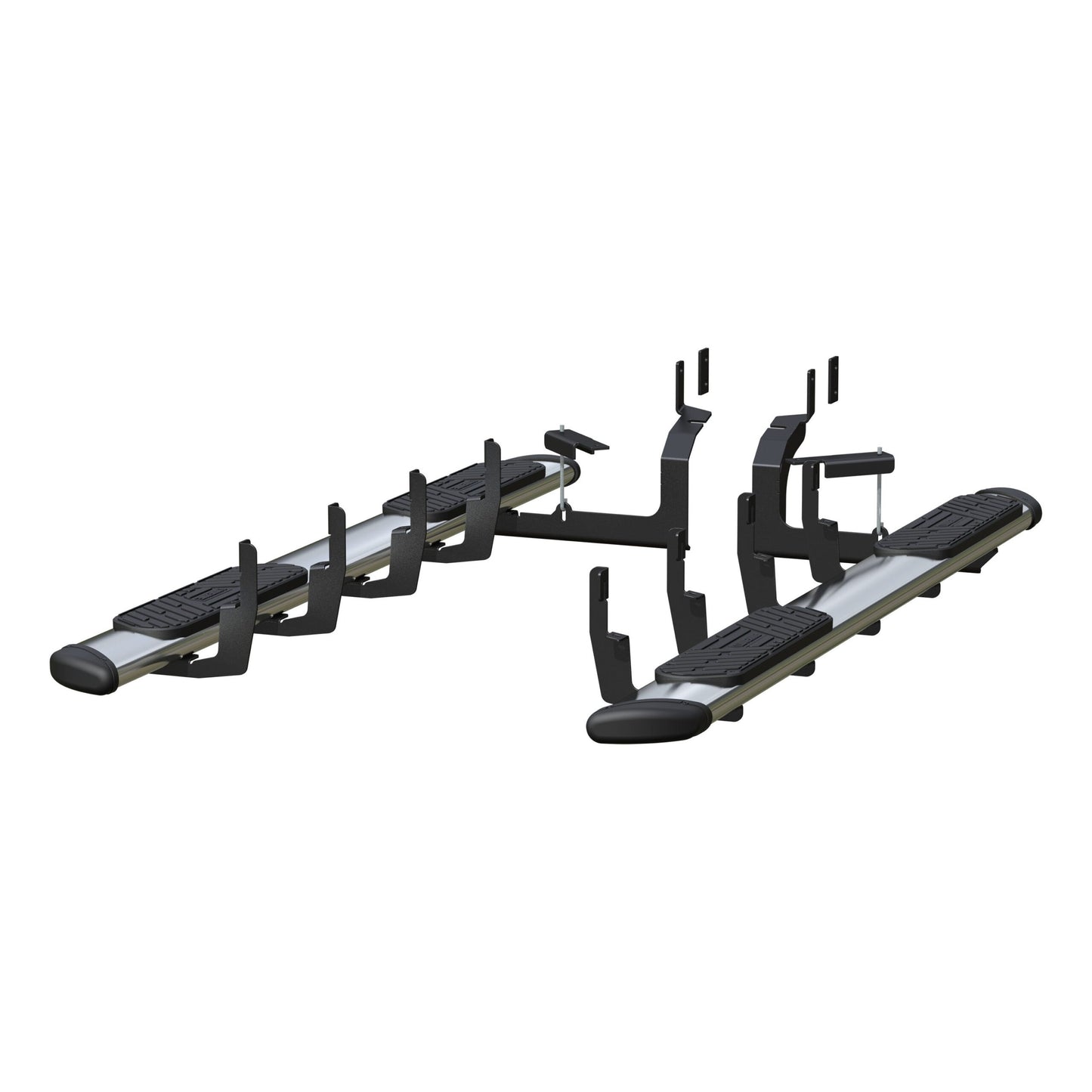 Luverne Regal 7 Polished Stainless 93" Oval W2W Steps, Select Silverado, Sierra HD