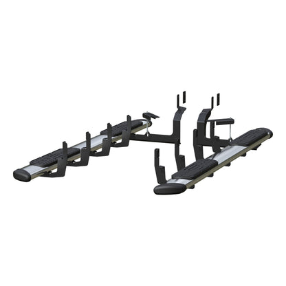 Luverne Regal 7 Polished Stainless 93" Oval W2W Steps, Select Silverado, Sierra HD