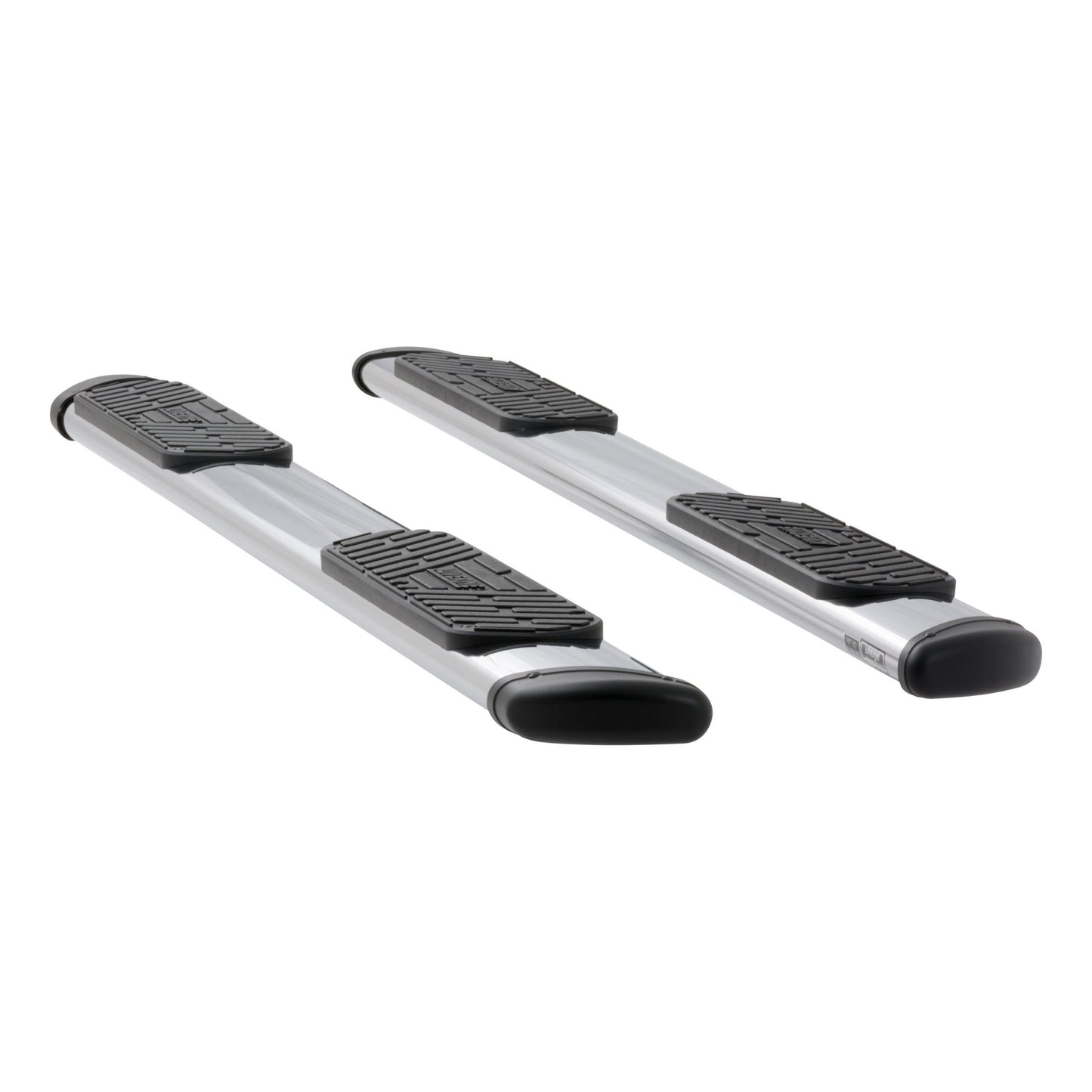 Luverne Regal 7 Polished Stainless 93" Oval Side Steps (No Brackets)