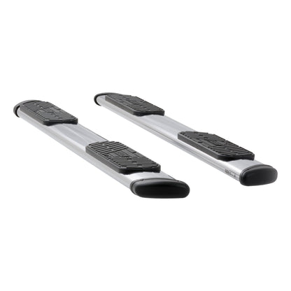 Luverne Regal 7 Polished Stainless 93" Oval Side Steps (No Brackets)