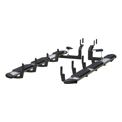 Luverne Regal 7 Polished Stainless 101" Oval W2W Steps, Select Silverado, Sierra HD