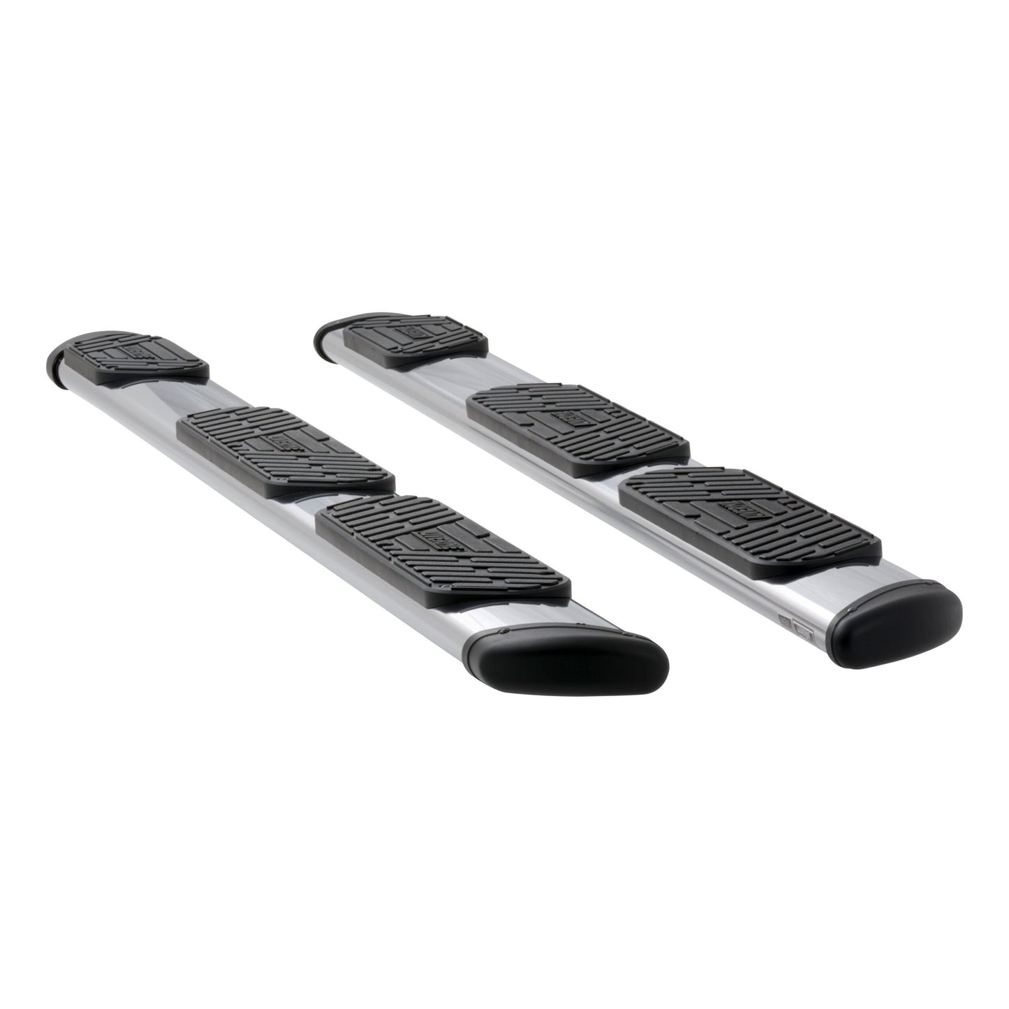 Luverne Regal 7 Polished Stainless 101" Oval Side Steps (No Brackets)