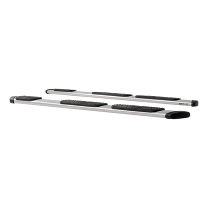 Luverne Regal 7 Polished Stainless 101" Oval Side Steps (No Brackets)