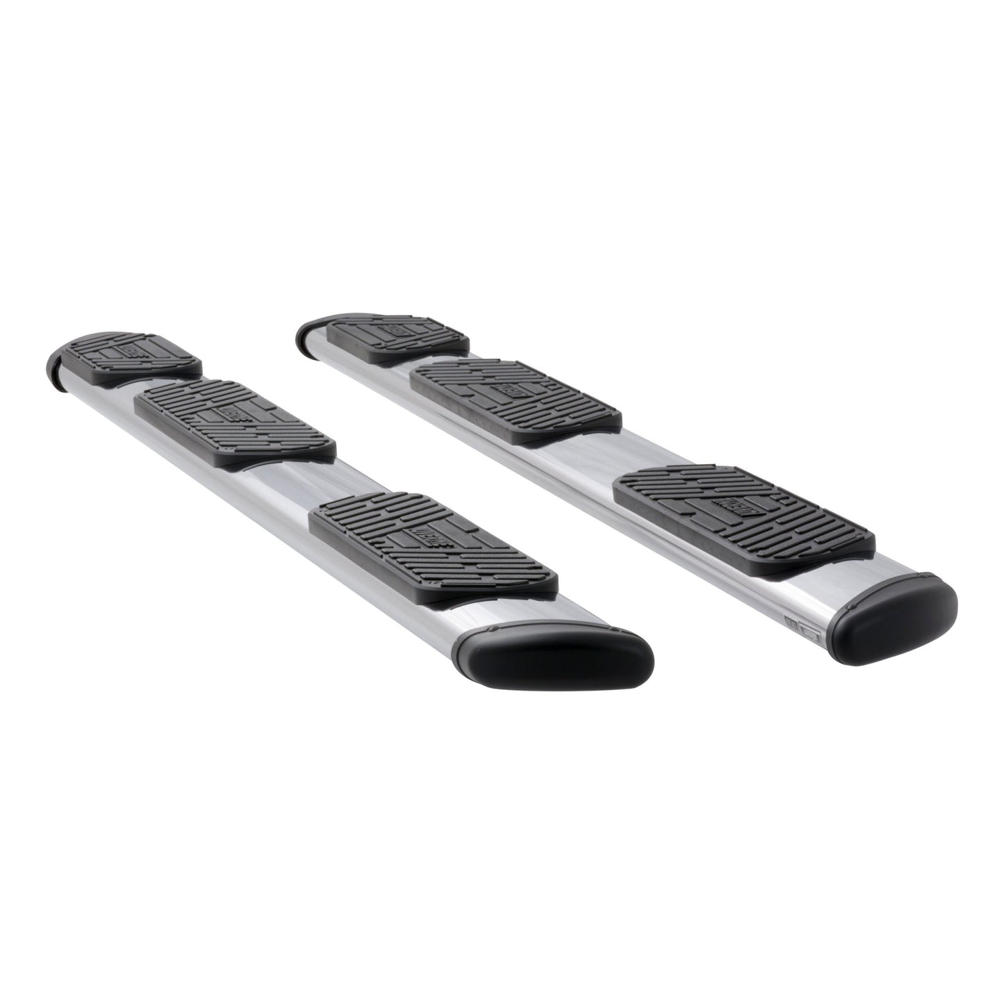Luverne Regal 7 Polished Stainless 102" Oval W2W Steps, Select Ram 2500