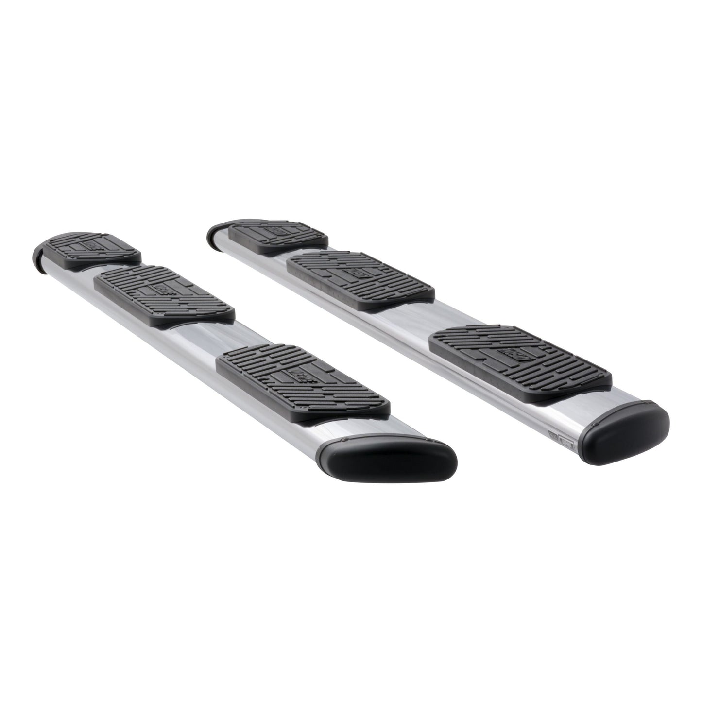Luverne Regal 7 Polished Stainless 102" Oval W2W Steps, Select Ford F-150 Crew, 5'6" Bed