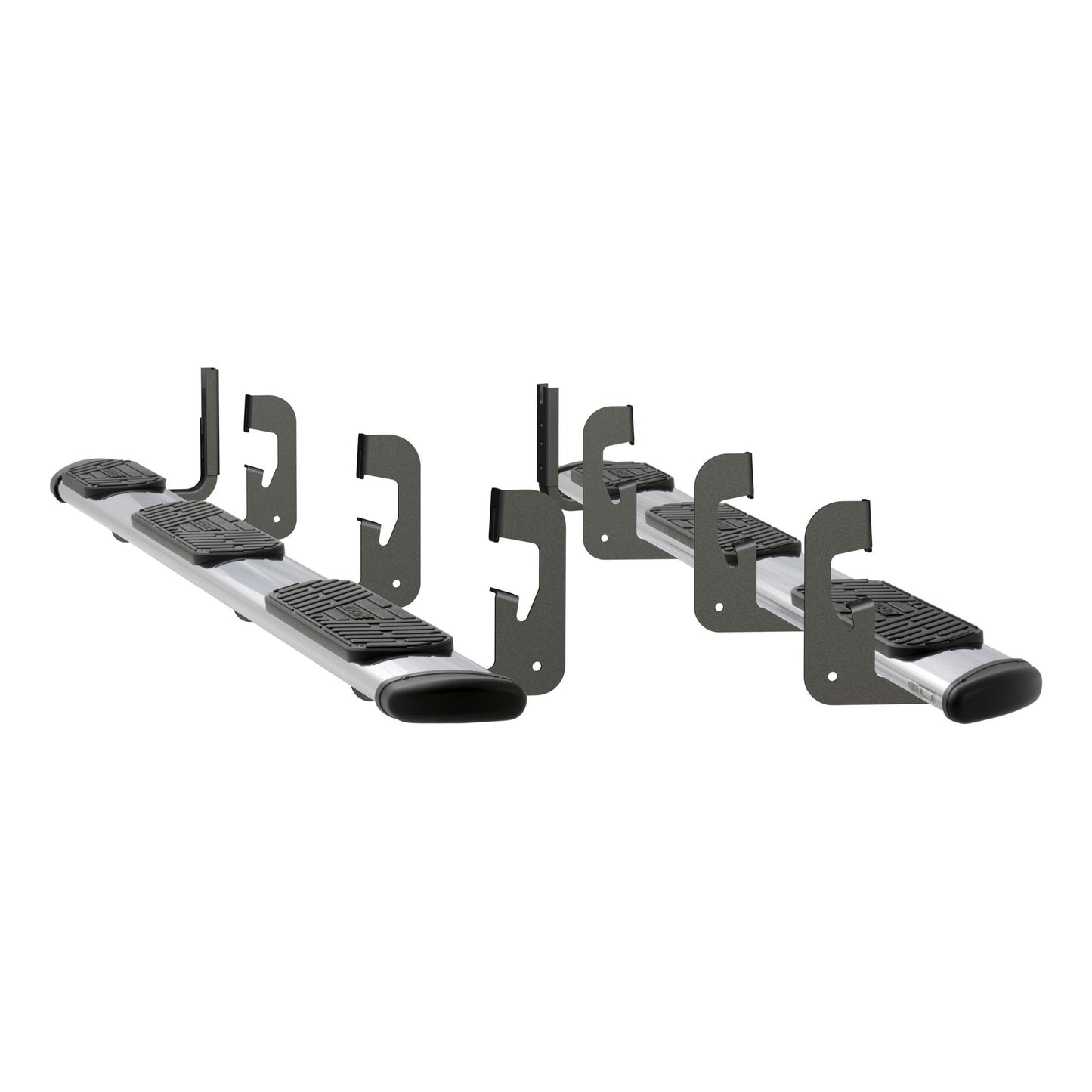 Luverne Regal 7 Polished Stainless 108" Oval W2W Steps, Select Silverado, Sierra