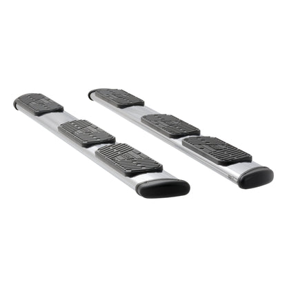Luverne Regal 7 Polished Stainless 113" Oval Side Steps (No Brackets)