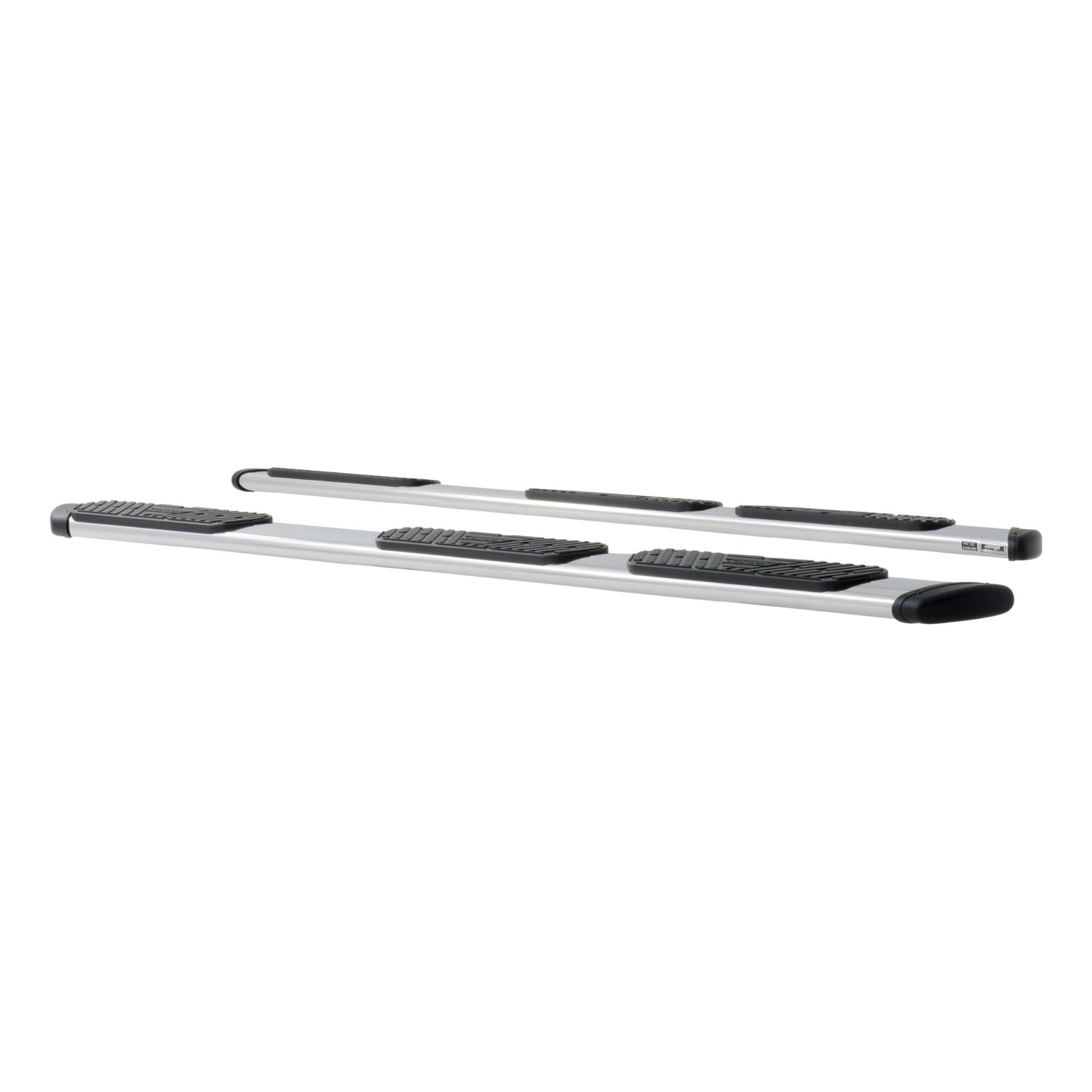 Luverne Regal 7 Polished Stainless 113" Oval Side Steps (No Brackets)