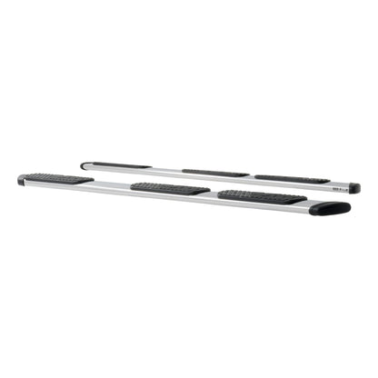 Luverne Regal 7 Polished Stainless 113" Oval Side Steps (No Brackets)
