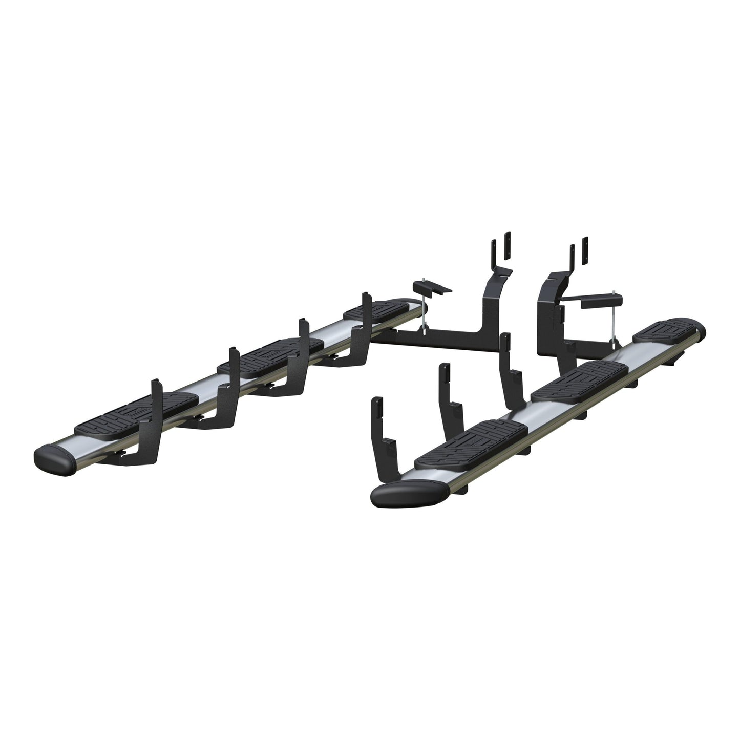 Luverne Regal 7 Polished Stainless 114" Oval W2W Steps, Select Silverado, Sierra HD