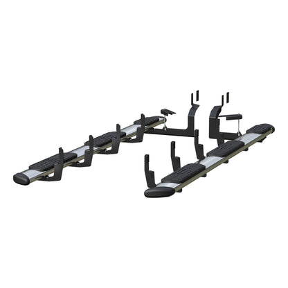Luverne Regal 7 Polished Stainless 114" Oval W2W Steps, Select Silverado, Sierra HD