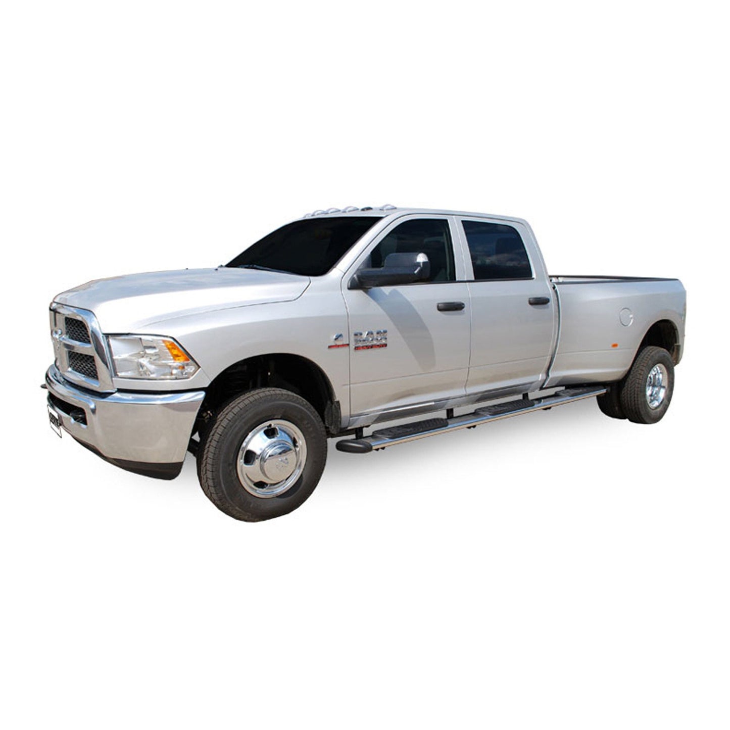 Luverne Regal 7 Polished Stainless 125" Oval Side Steps (No Brackets)