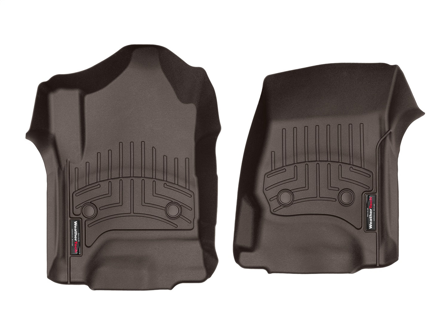 WeatherTech DigitalFit FloorLiner for Chevrolet/GMC Silverado/Sierra (2014-2020) DOUBLE/CREW CAB - Front