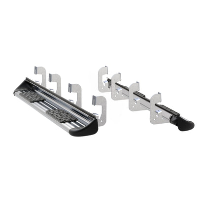 Luverne Polished Stainless Steel Side Entry Steps, Select Silverado, Sierra Crew Cab