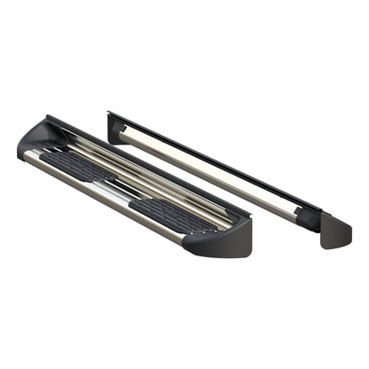 Luverne Polished Stainless Steel Side Entry Steps, Select Ram 1500 Extended Cab