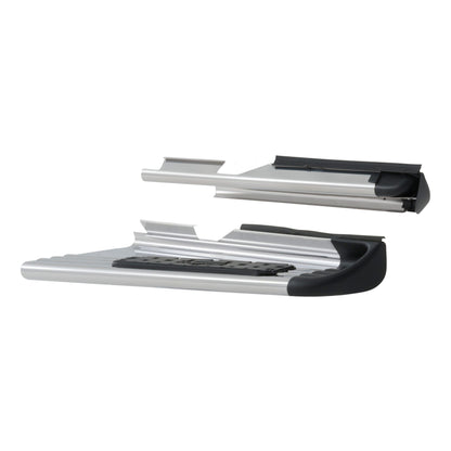 Luverne Polished Stainless Steel Side Entry Step Box Extensions, Select Silverado, Sierra