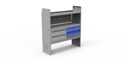Small Parts Plastic Bin Module 20" W (4 - 10" W Bins)