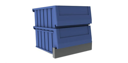 Small Parts Plastic Bin Module 10" W (2 - 10" W Bins)