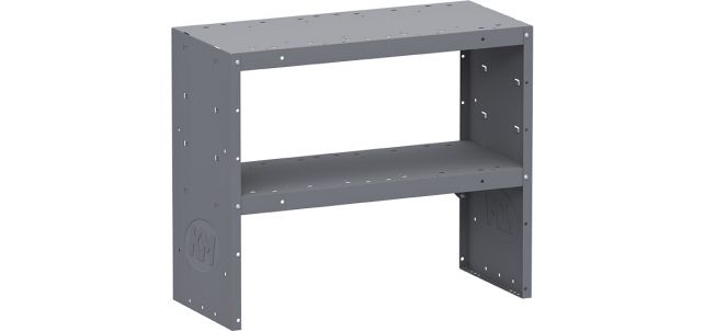 Adjustable 2 Shelf Unit - 32" W x 27" H x 14" D