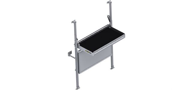 Cargo Van Folding Shelf Kit - 36" W x 20" D