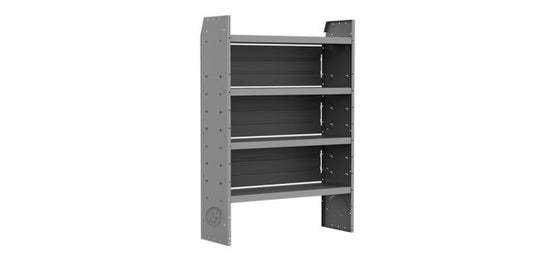 Adjustable 4 Shelf Unit - 42" W x 60" H x 14" D