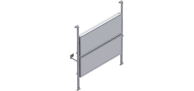Cargo Van Folding Shelf Kit - 48" W x 20" D