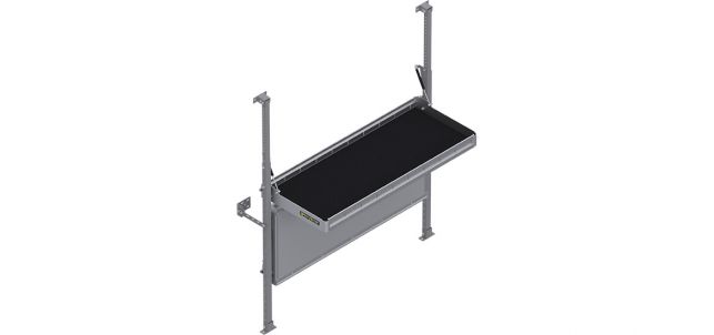 Cargo Van Folding Shelf Kit - 48" W x 20" D