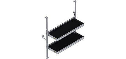 Cargo Van Folding Shelf Kit - 48" W x 20" D
