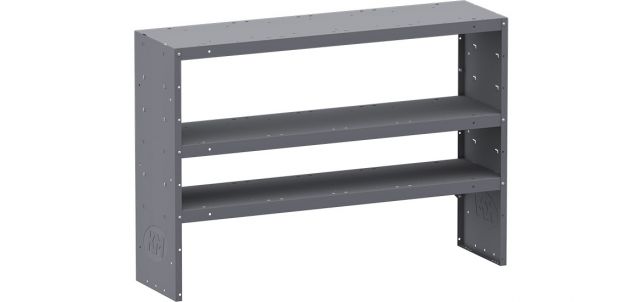 Adjustable 2 Shelf Unit - 52" W x 36" H x 14" D