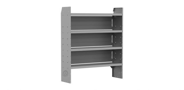 Adjustable 4 Shelf Unit - 52" W x 60" H x 14" D