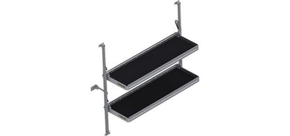 Cargo Van Folding Shelf Kit - 60" W x 20" D