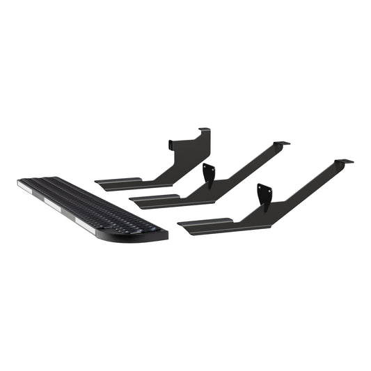 Luverne Grip Step XL 9-1/2" x 54" Steel Passenger Board Fleet Kit, Select Ford Transit