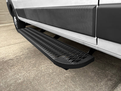 Grip Step XL 9-1/2" X 54" Steel Passenger Running Board for RAM ProMaster