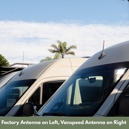 Vanspeed Short Antenna Replacement for Mercedes Sprinter 144/170 (2019+) - VNSPD-090