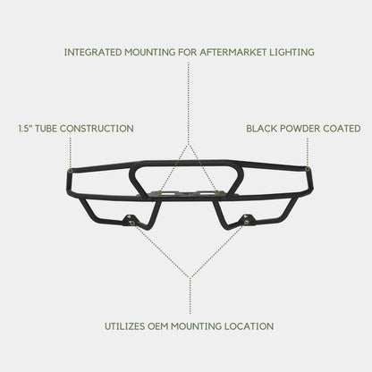 Vanspeed Baja Front Bumper - 4WD for Mercedes Sprinter 144/170 (2019+) - VNSPD-008