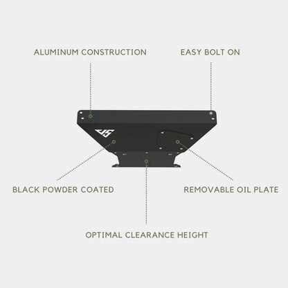 Vanspeed Skid Plate Set for Mercedes Sprinter 144/170 (2019-2022) - VNSPD-051