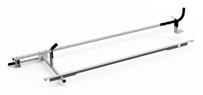 Combo HD Aluminum Ladder Rack Kit - Drop Down / Clamp & Lock - 6.5' Most Commercial Caps