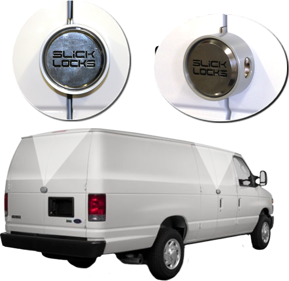 Slick Locks Door Lock Kit for Ford Econoline Vans (1992-2014)