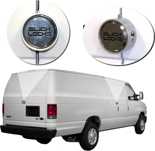 Slick Locks Door Lock Kit for Ford Econoline Vans (1992-2014)