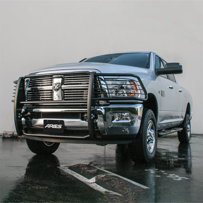 ARIES 1.5-in Black Steel Grille Guard for Dodge/RAM 2500/3500 Crew Cab (2010-2018) - 5056