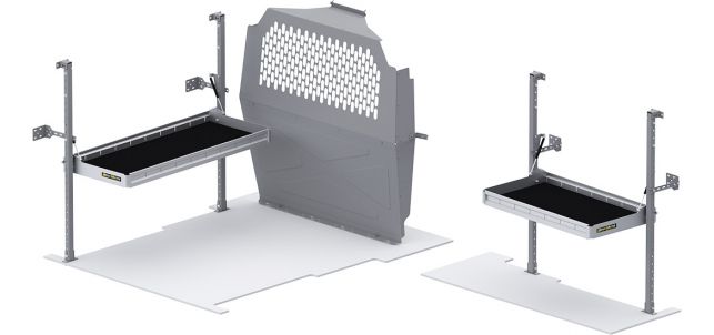 Folding Shelves Package for RAM ProMaster City